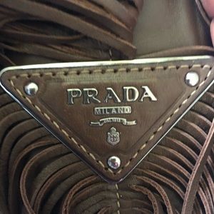 Prada fringe bag. More photos